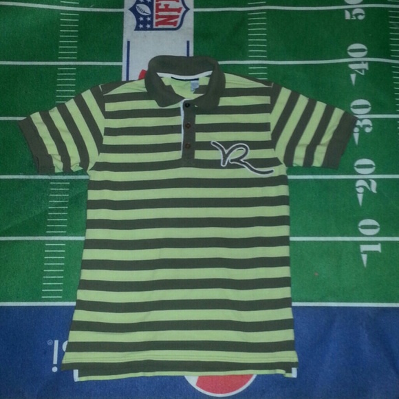 Lime green/Brown Rocawear shirt