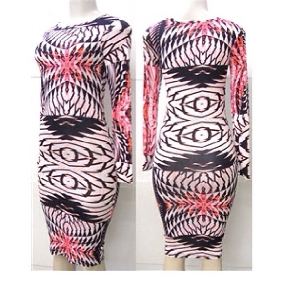 Plus size print dress XXXL
