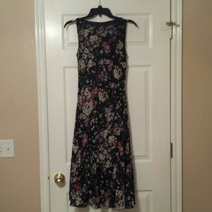 Black Floral Dress