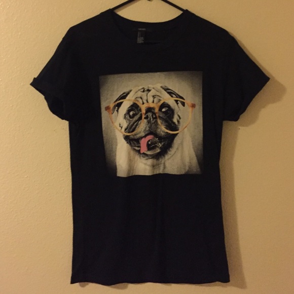 Silly pug shirt
