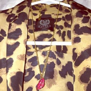 Juicy Couture "Red Hot Lips" Necklace