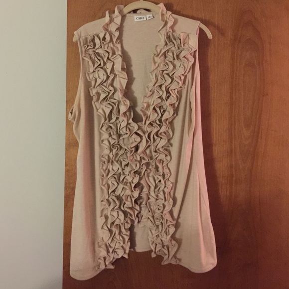 Cato size xl beige blouse