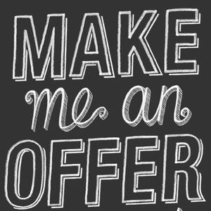 Accepting all reasonable offers!