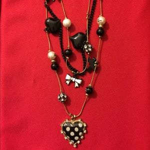 Betsey Johnson necklace & bracelet!