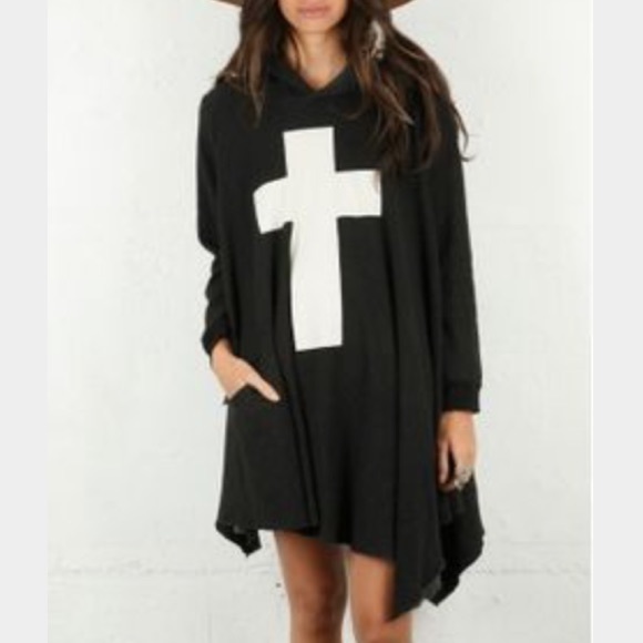 Wildfox Cross Angel hoodie