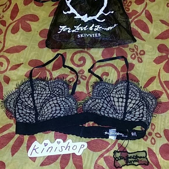 Skivvies set infinity bra & panty for love lemons - Picture 3 of 4