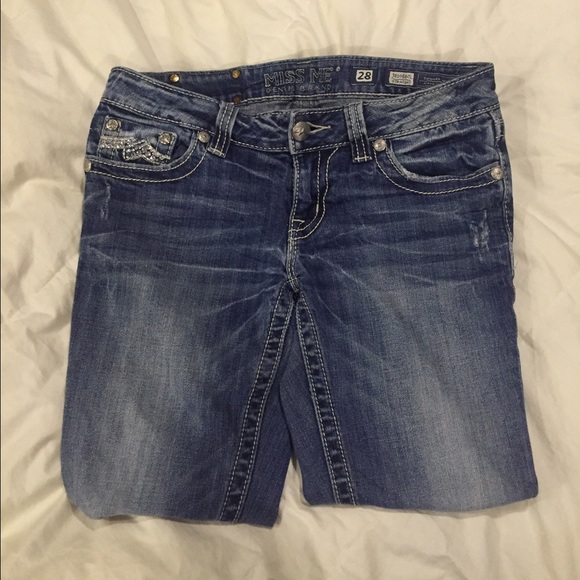 MISS ME Womens straight-legged jeans, size 28. - Picture 4 of 4