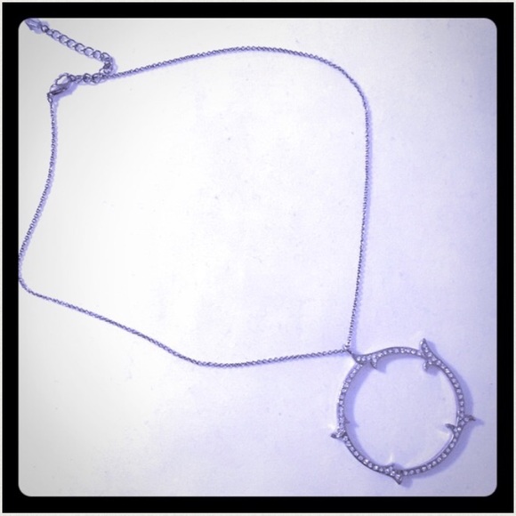 Crystal necklace from The Limited