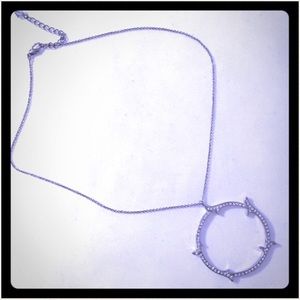 Crystal necklace from The Limited