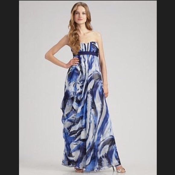 Bcbg Max Azria strapless maxi-dress