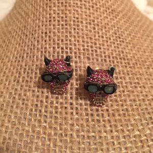 Betsey Johnson Devil Earrings