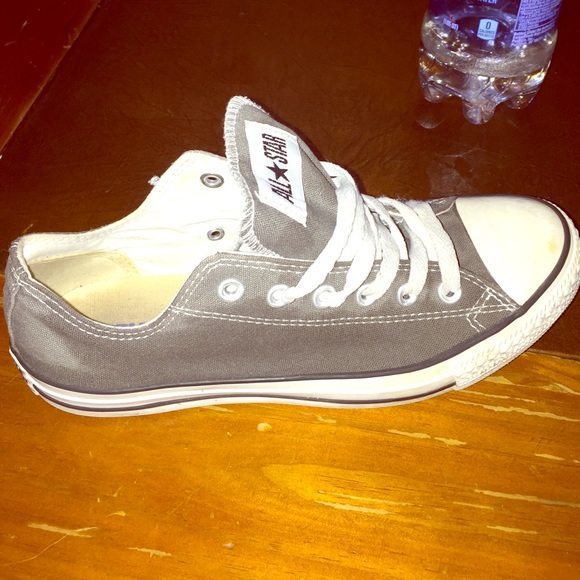 Grey Chuck Taylor's