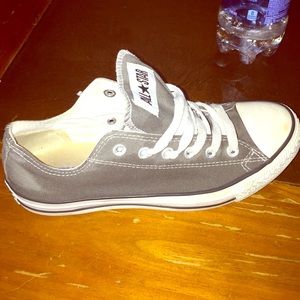 Grey Chuck Taylor's