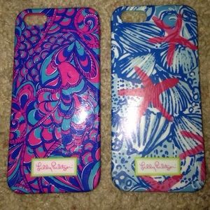 2 Lilly Pulitzer 5/5s cases