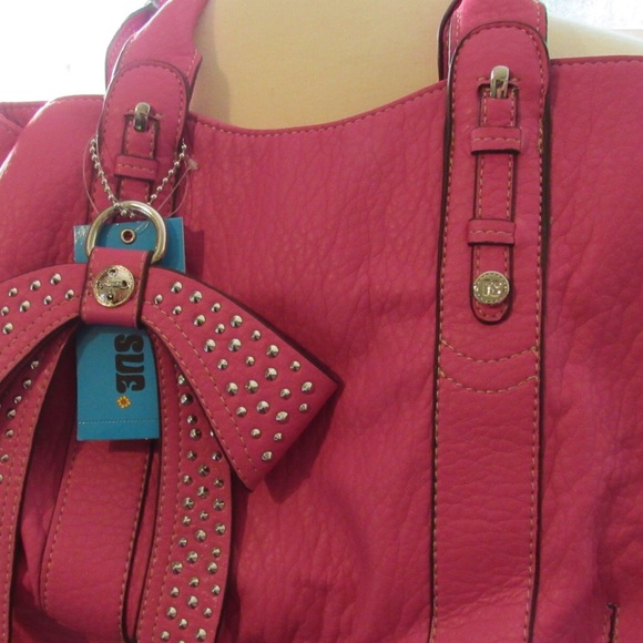 Adorable NWT fuchsia handbag by Penny Sue - Picture 4 of 4
