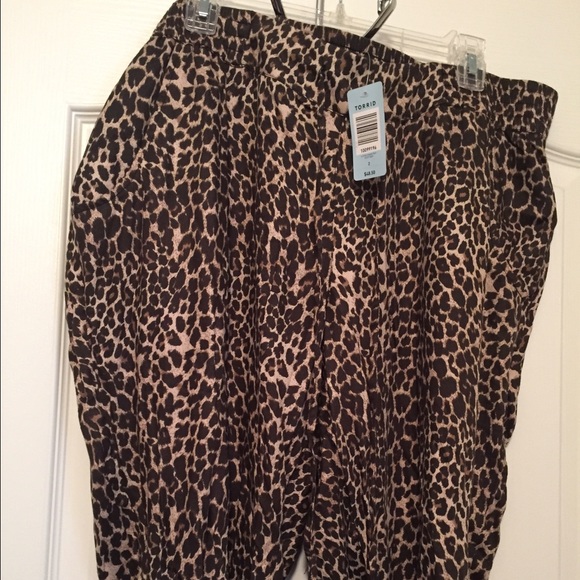 Leopard soft pants