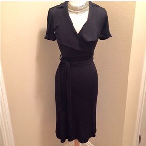 Diane Von Furstenberg black dress
