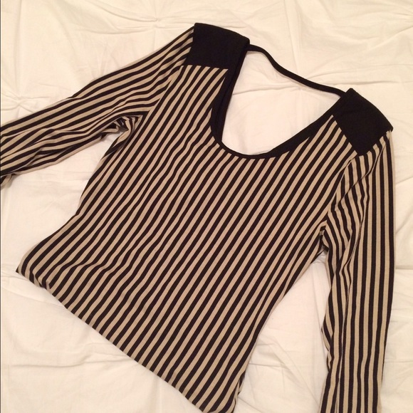 Vertical Stripe Snap Bodysuit