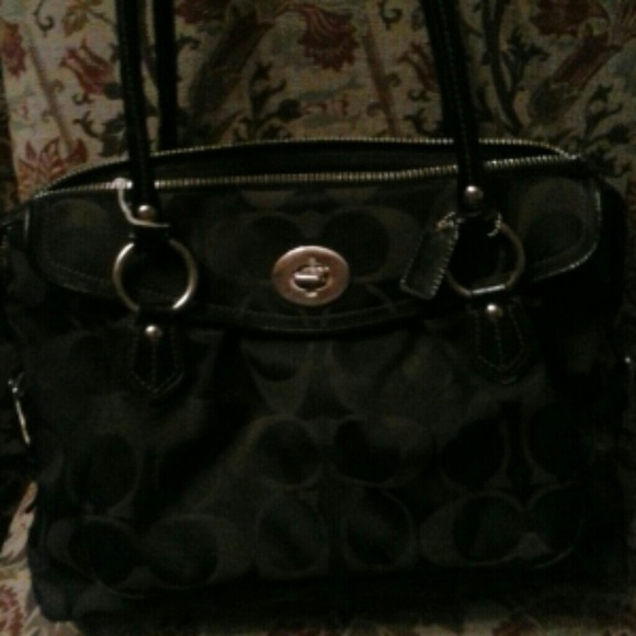 Coach hand bag