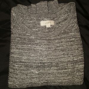 ⬇FINAL SALE! LOFT Knit Grey Sweater