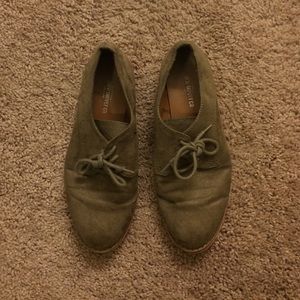 Gray Oxfords