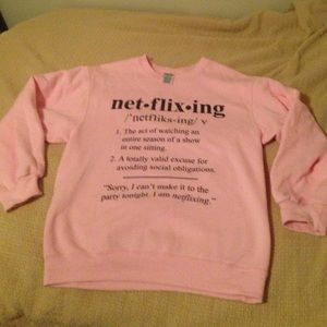 Netflixing Sweatshirt