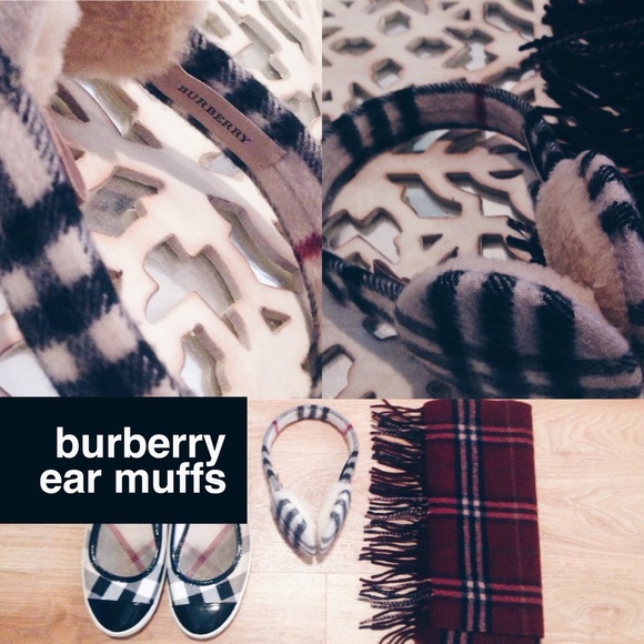 Burberry Accessories - 🚩offsite sale🚩Cashmere Burberry Earmuffs