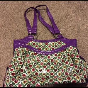 Vera Bradley Frill "viva la Vera" Bridge tote!