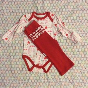 Infant never worn 2pc 6months