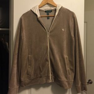 Ralph Lauren zippered hoodie