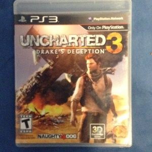 Uncharted 3 for PS3 perfect condition