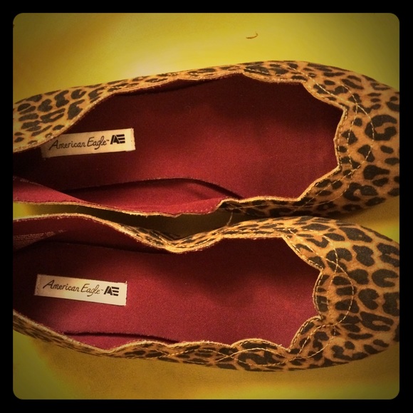 Leopard Print Flats