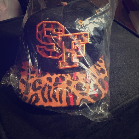 SF leopard hat