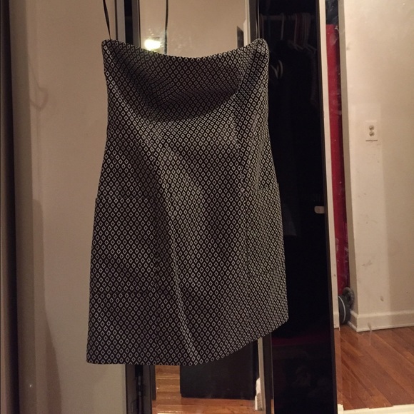 Pierre Balmain mini strapless dress