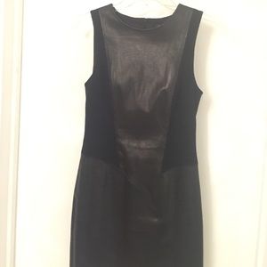 EUC THEORY LEATHER DRESS sz 0