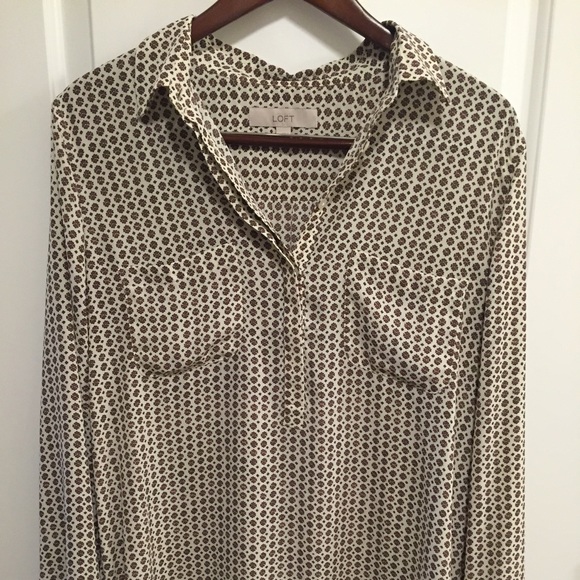 Loft pullover blouse Sz Large