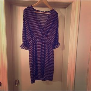 Great dress with a cute sail boat print