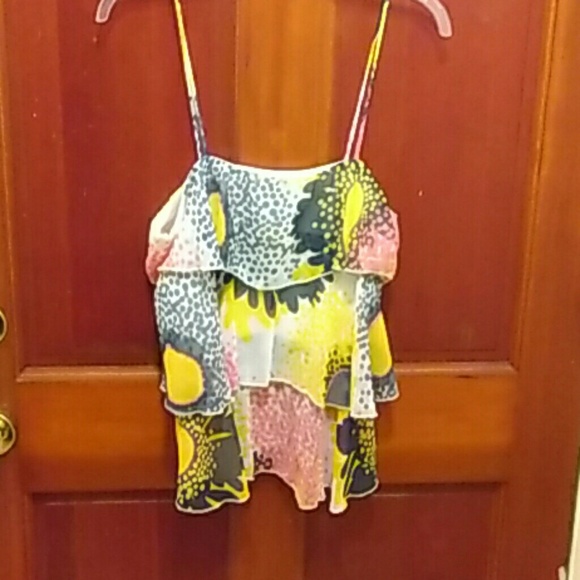 Magenta Spaghetti Strap Shirt - Picture 1 of 2