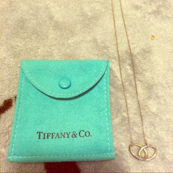 Tiffany sterling silver Infinity pendant