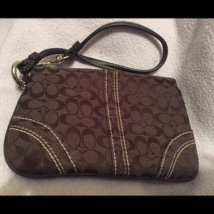 Coach wristlet