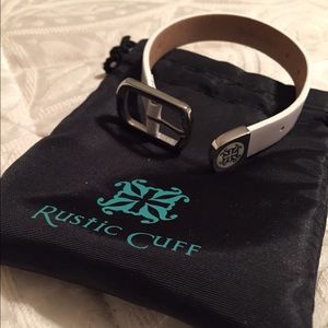 Rustic Cuff Kacy Patent Leather White