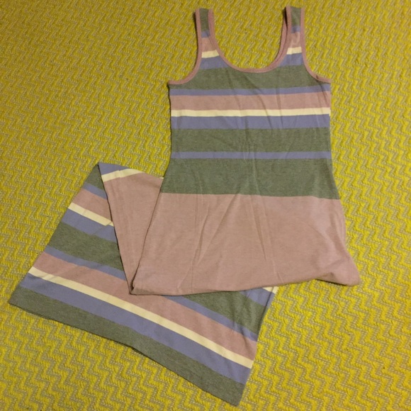Striped maxi dress - Picture 1 of 1