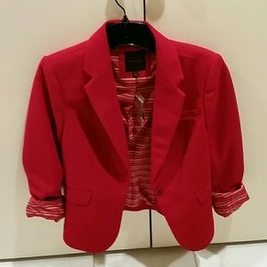 Gorgeous Red Blazer! Just in time for the holidays