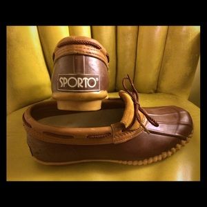 Sporto Rubber-Sole Clogs