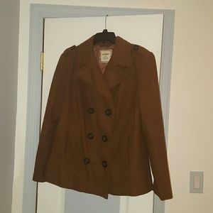 Old Navy Peacoat in Brown size XLarge