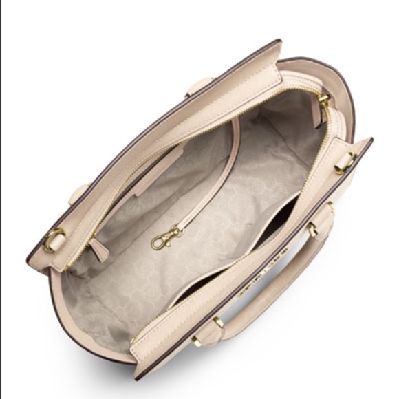 Michael Kors 
Selma Medium Top-Zip Satchel Bag, - Picture 2 of 3