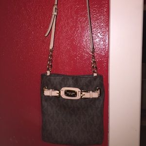 Authentic Brown MK Crossbody