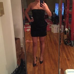 Balmain strapless dress