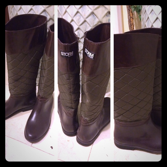 Duel-purpose Riding/Rain Boots