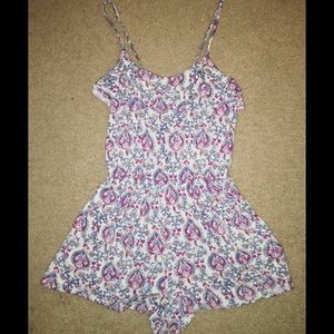Paisley A&F romper